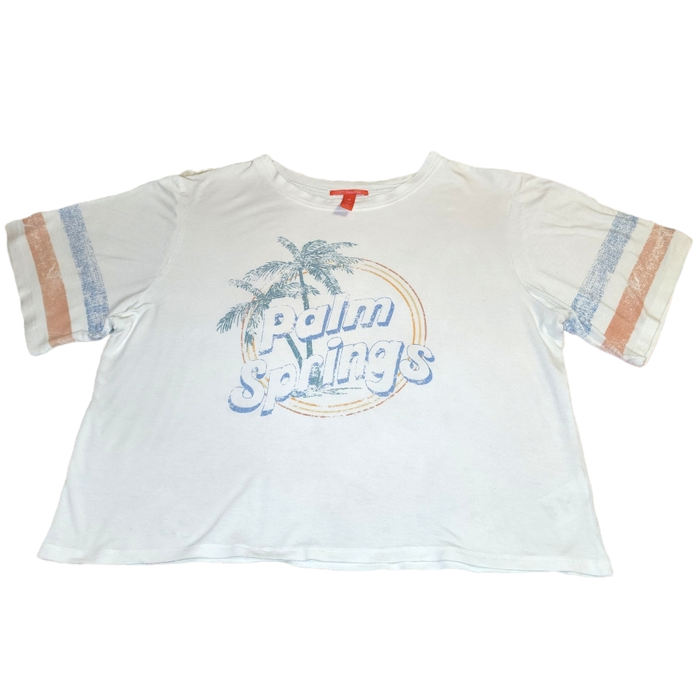 Chelsea & Violet Palm Springs Boxy Crop Top